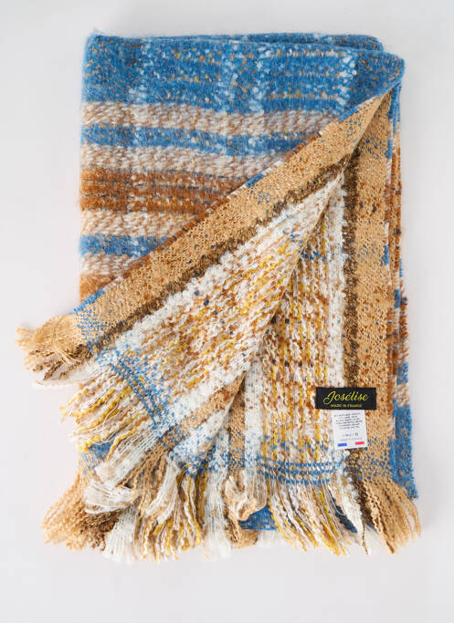 Echarpe bleu JOSÉLISE pour femme