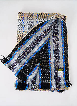 Echarpe imprimé fantaisie bleu JOSÉLISE femme
