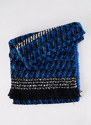 Echarpe imprimé fantaisie bleu JOSÉLISE femme