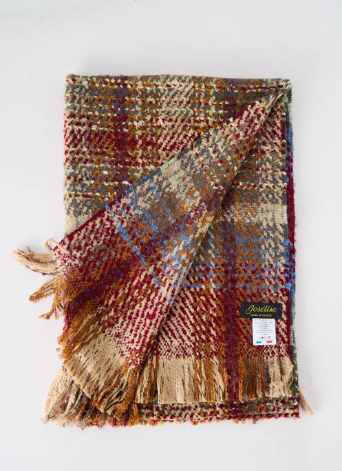 Echarpe rouge JOSÉLISE pour femme