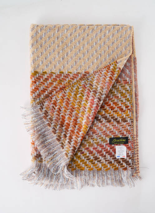 Echarpe orange JOSÉLISE pour femme