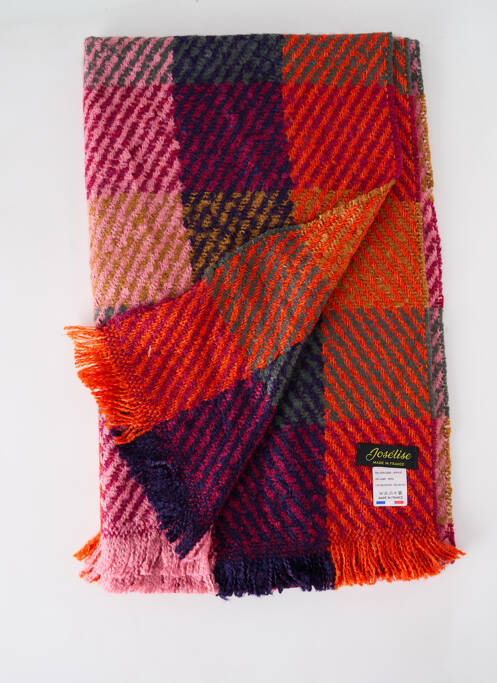 Echarpe orange JOSÉLISE pour femme