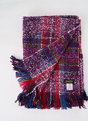 Echarpe imprimé fantaisie violet JOSÉLISE femme