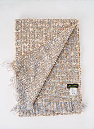 Echarpe imprimé fantaisie beige JOSÉLISE femme