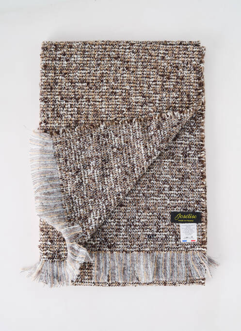 Echarpe marron JOSÉLISE pour femme
