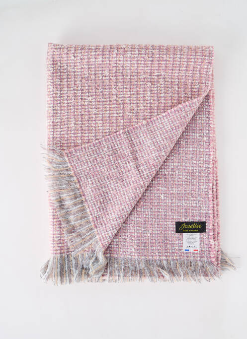 Echarpe rose JOSÉLISE pour femme