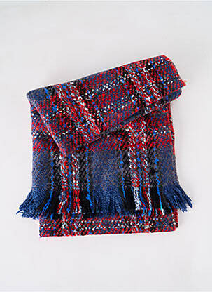 Echarpe imprimé fantaisie rouge JOSÉLISE femme