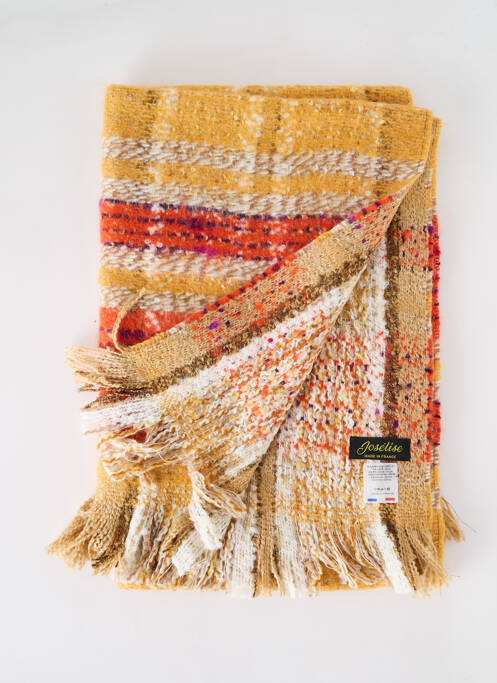 Echarpe jaune JOSÉLISE pour femme