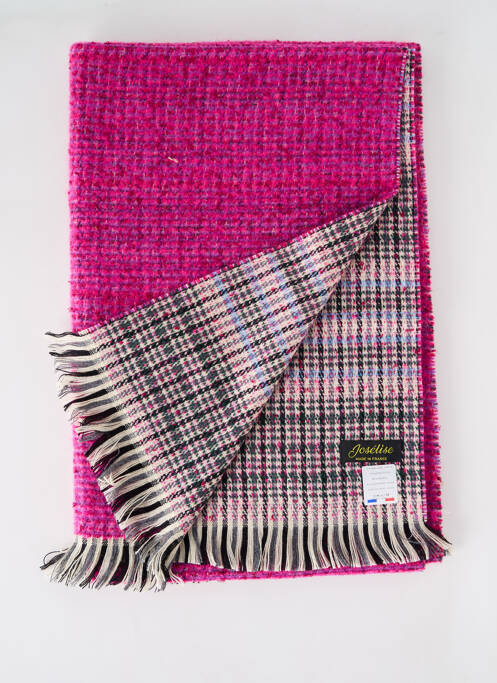 Echarpe rose JOSÉLISE pour femme
