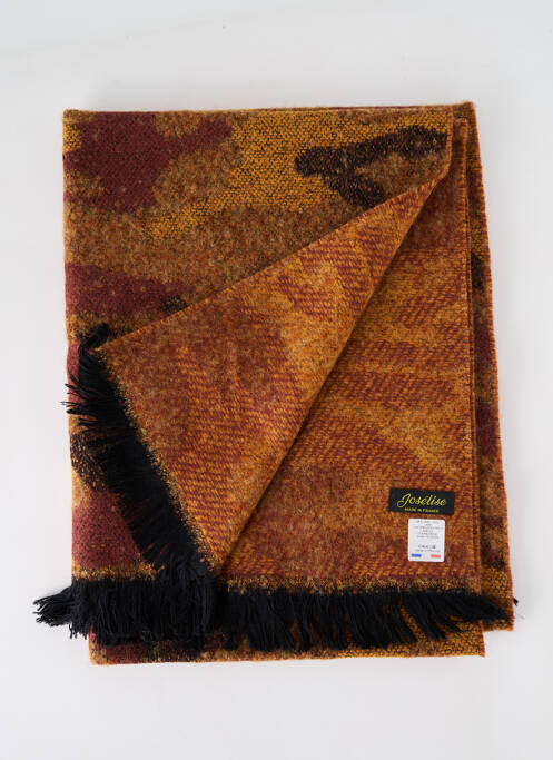 Echarpe orange JOSÉLISE pour femme