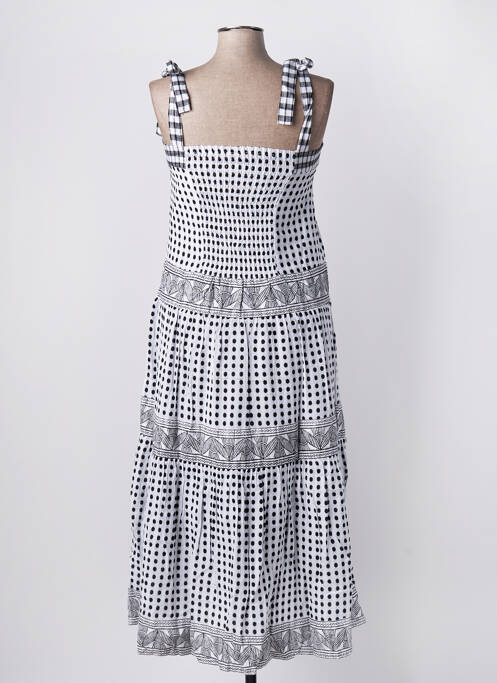 Robe longue blanc RHUM RAISIN femme