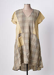 Tunique manches courtes col v gris RHUM RAISIN femme