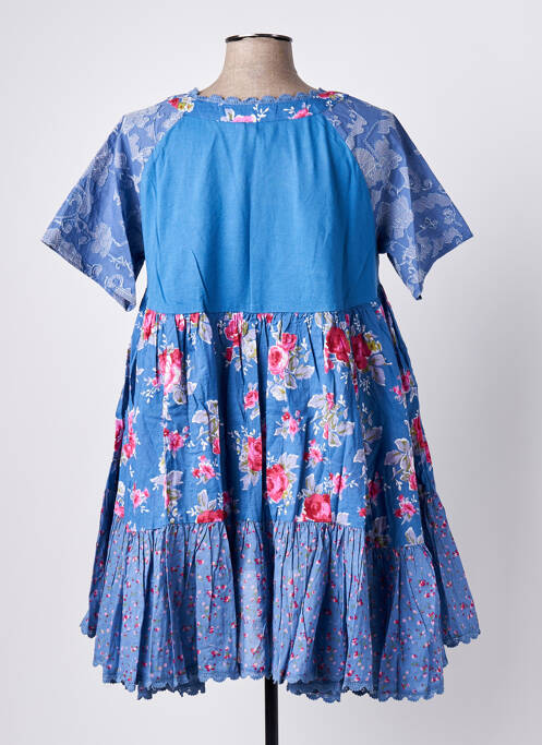 Tunique manches courtes bleu RHUM RAISIN pour femme