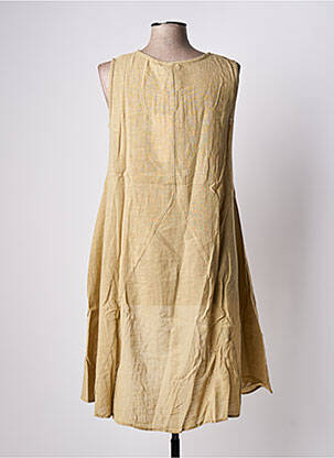 Tunique sans manche col rond beige RHUM RAISIN femme