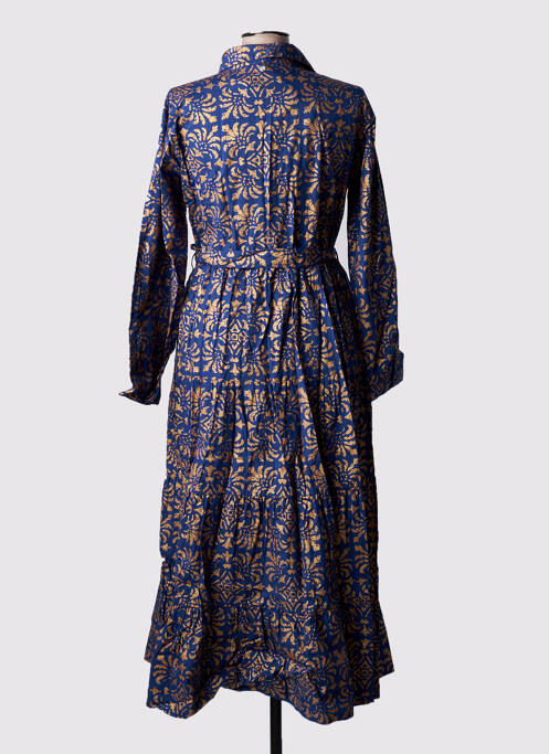 Robe longue bleu RHUM RAISIN pour femme