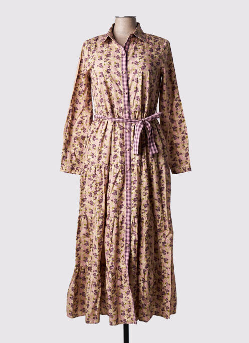 Robe longue violet RHUM RAISIN pour femme