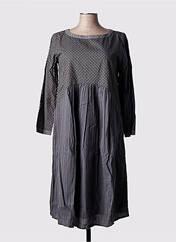 Robe mi-longue gris RHUM RAISIN pour femme seconde vue