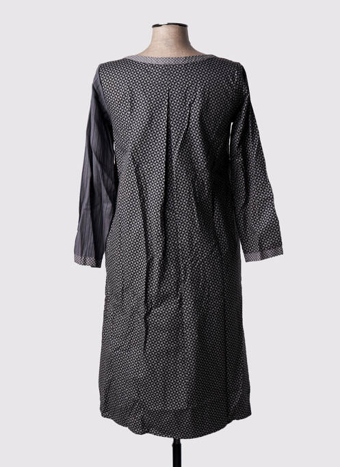 Robe mi-longue gris RHUM RAISIN pour femme