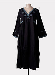 Robe mi-longue noir RHUM RAISIN pour femme seconde vue