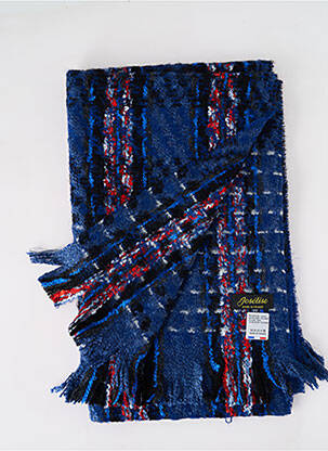 Echarpe imprimé fantaisie bleu JOSÉLISE femme