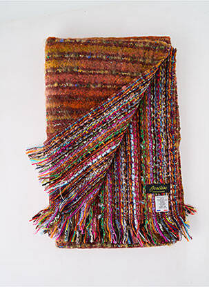 Echarpe imprimé fantaisie marron JOSÉLISE femme