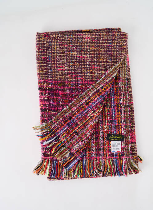 Echarpe rose JOSÉLISE pour femme