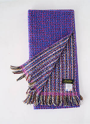 Echarpe imprimé fantaisie violet JOSÉLISE femme