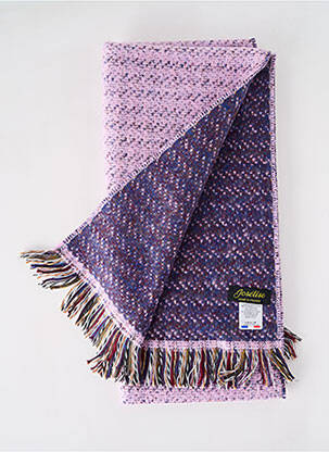 Echarpe imprimé fantaisie violet JOSÉLISE femme