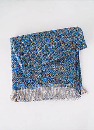 Echarpe imprimé fantaisie bleu JOSÉLISE femme