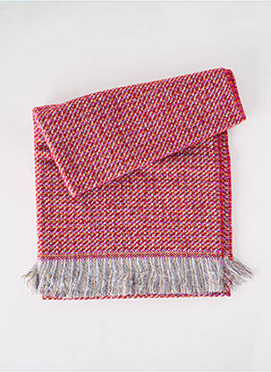 Echarpe imprimé fantaisie rouge JOSÉLISE femme