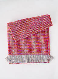 Echarpe imprimé fantaisie rouge JOSÉLISE femme