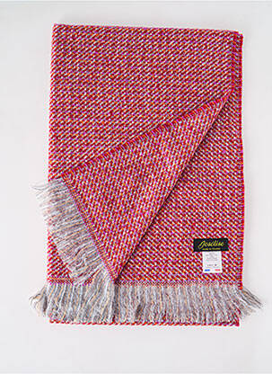 Echarpe imprimé fantaisie rouge JOSÉLISE femme