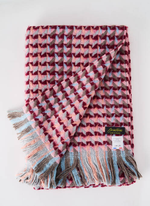 Echarpe rose JOSÉLISE pour femme