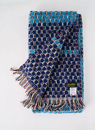 Echarpe imprimé fantaisie bleu JOSÉLISE femme