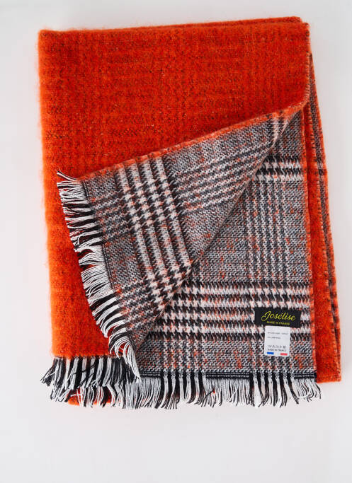 Echarpe orange JOSÉLISE pour femme