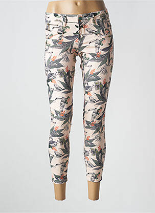 Pantalon slim poches rose FREEMAN T.PORTER femme
