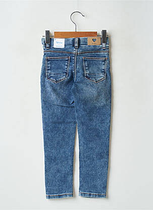 Jeans skinny taille élastique bleu MAYORAL fille