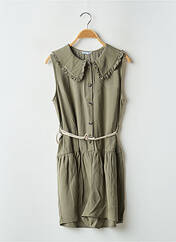 Robe mi-longue vert MAYORAL pour fille seconde vue