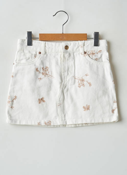 Jupe courte blanc MAYORAL pour fille