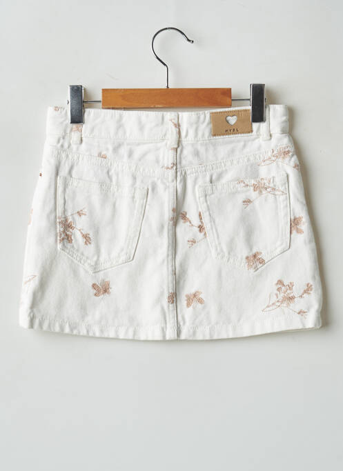 Jupe courte blanc MAYORAL pour fille