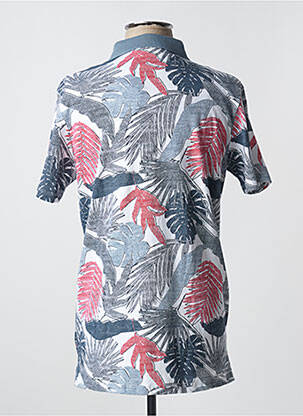 Polo tissage jersey manches courtes bleu GARCIA homme