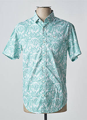 Chemise manches courtes poches vert GARCIA homme