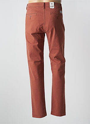 Pantalon chino stretch taille normale orange LEVI'S homme