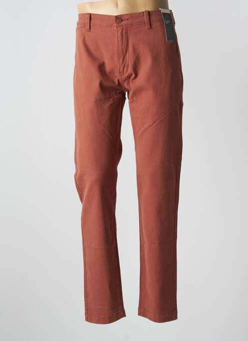 Pantalon chino stretch taille normale orange LEVIS homme