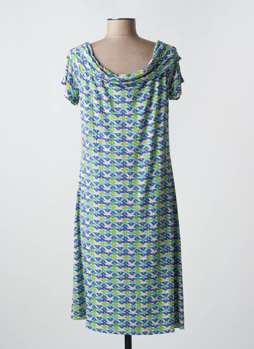 Robe mi-longue bleu SURKANA pour femme