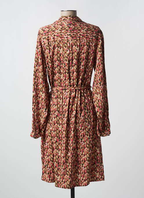 Robe mi-longue marron GARCIA pour femme