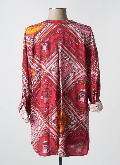 Tunique manches longues rose SURKANA femme