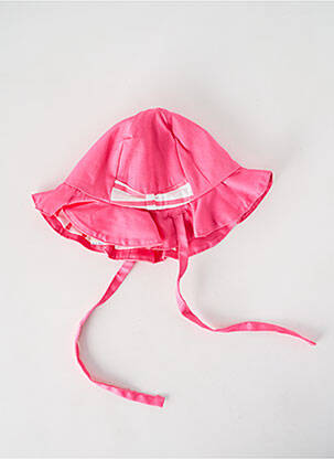 Chapeau tissage popeline rose MAYORAL enfant