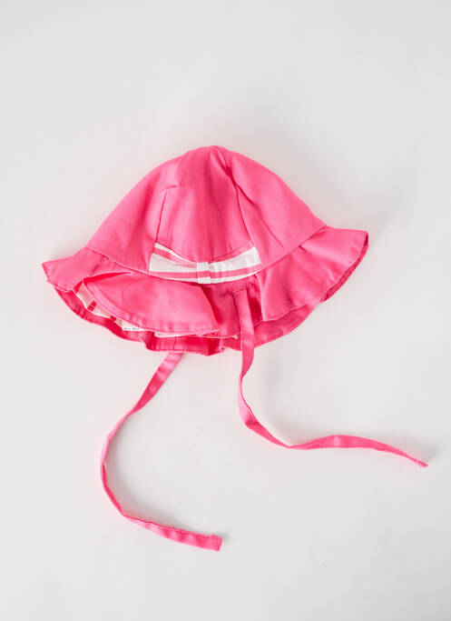 Chapeau tissage popeline rose MAYORAL enfant