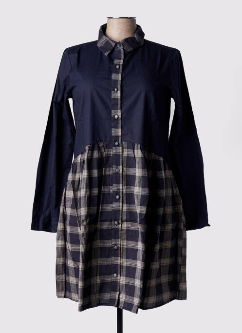 Robe courte bleu RHUM RAISIN pour femme